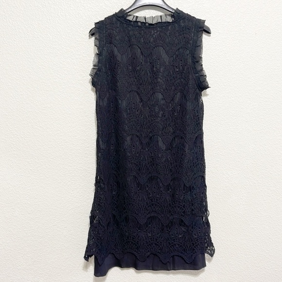 Deep or Shallow Black Lace Dress Anthropologies Size XS - Picture 1 of 15